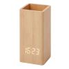ウッドペンスタンドクロック(ナチュラル)