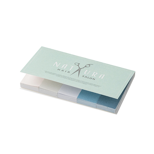 【印刷必須】カスタムメイドコンパクトふせん(ニュアンスカラー)