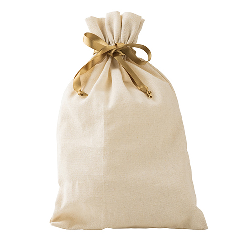 ラッピング巾着L(ナチュラル)※100個〜注文可能