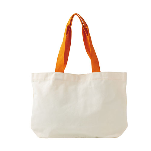 カラフルハンドルトート(オレンジ)