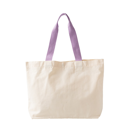 カラフルハンドルトート(パープル)